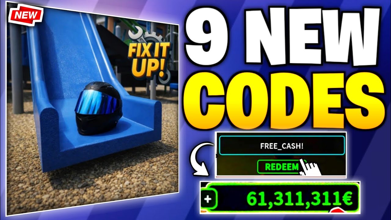 ⚠️ОБНОВЛЕНИЕ!💥[КОД]⚠️ КОДЫ FIX IT UP ДЛЯ ROBLOX НА ЯНВАРЬ 2026 ГОДА - КОДЫ FIX IT UP