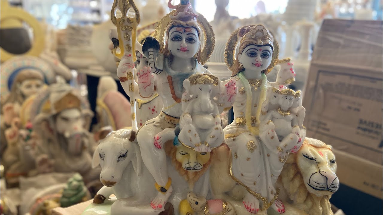 Marble shiv parivar contact us +91 8890448364  Shree Balaji Handicrafts, Udaipur 
