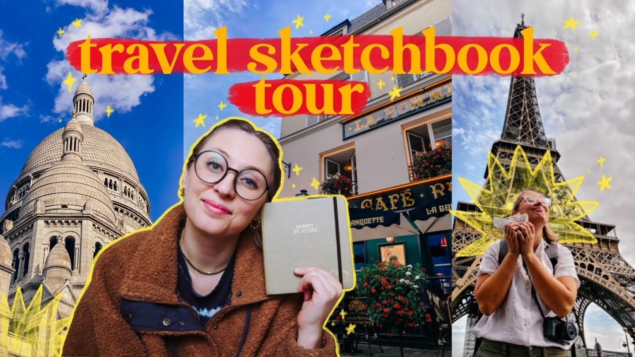 ✨artist diaries ✨ paris through my sketchbook (again...)
