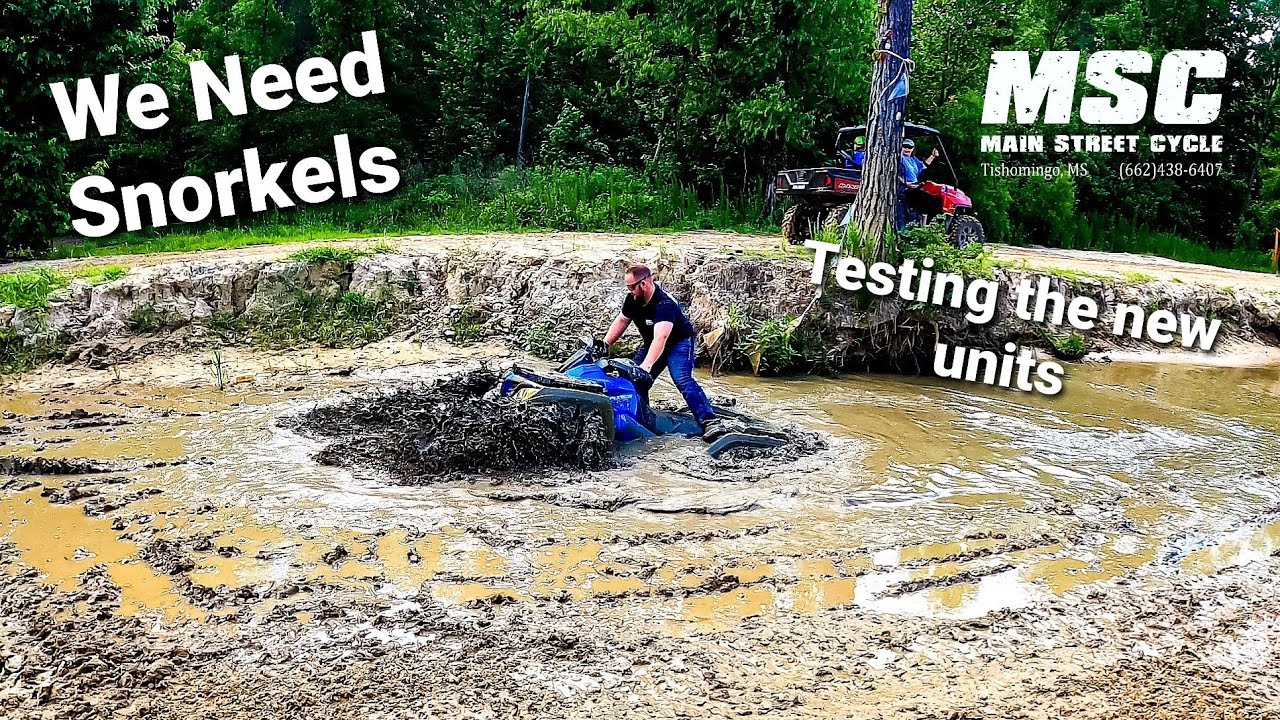 2021 CFORCE 600 & CFORCE 800 Going too Deep without Snorkels | CFMOTO Mud Riding