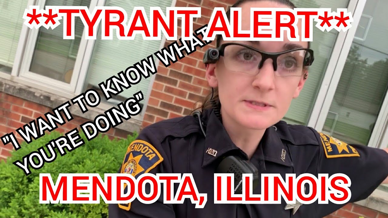 **TYRANT ALERT** MENDOTA, ILLINOIS - PHOTOGRAPHER CUFFED & ILLEGALLY DETAINED - *MUST SEE EXCLUSIVE*