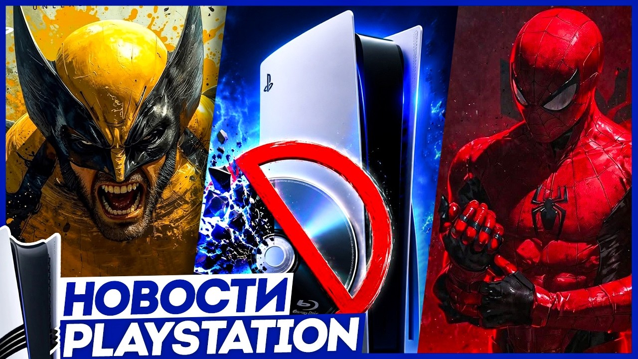 Sony предала игроков! Обнова PS5. Подгон в PS Plus. Росомаха. Spider-Man 3. Uncharted. Новости PS