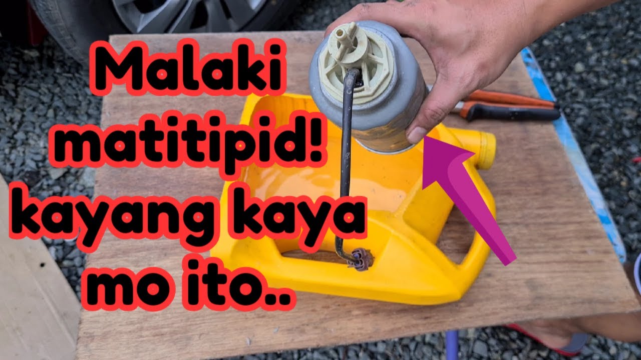paano magpalit ng fuel filter ng diesel | Nissan NV350 fuel filter replacement