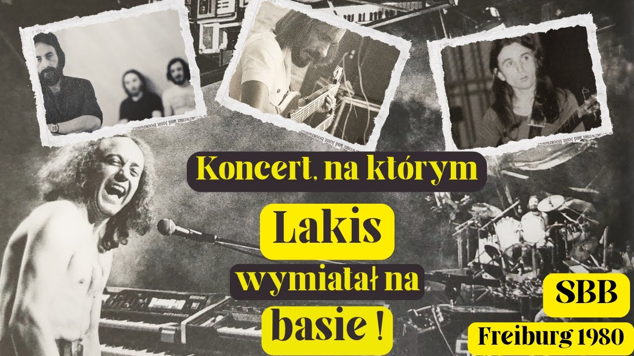 To był koncert, na którym LAKIS wymiatał na BASIE! SBB - Improv: Upwards (Live Freiburg 1980)