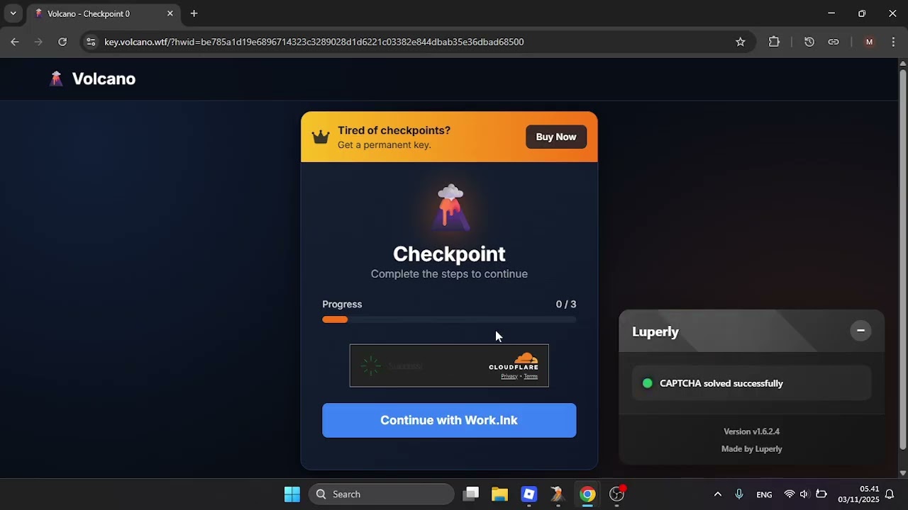 workink bypass luperly v6+v7 (chrome browser)