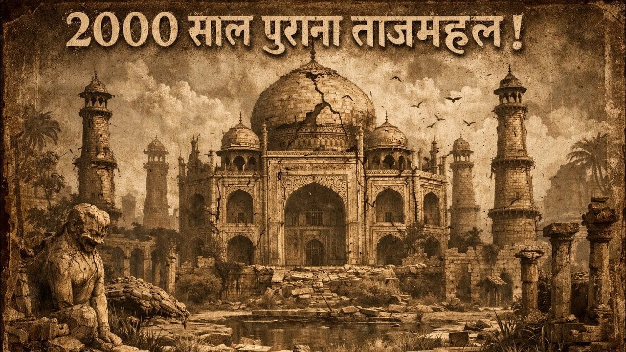 Taj Mahal ka 2000 years old pura video dekhe samajh mein aaega 