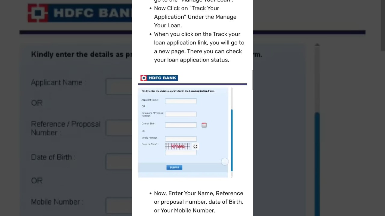 HDFC Bank loan application status check online from home #hdfcbank #loan #statuscheck