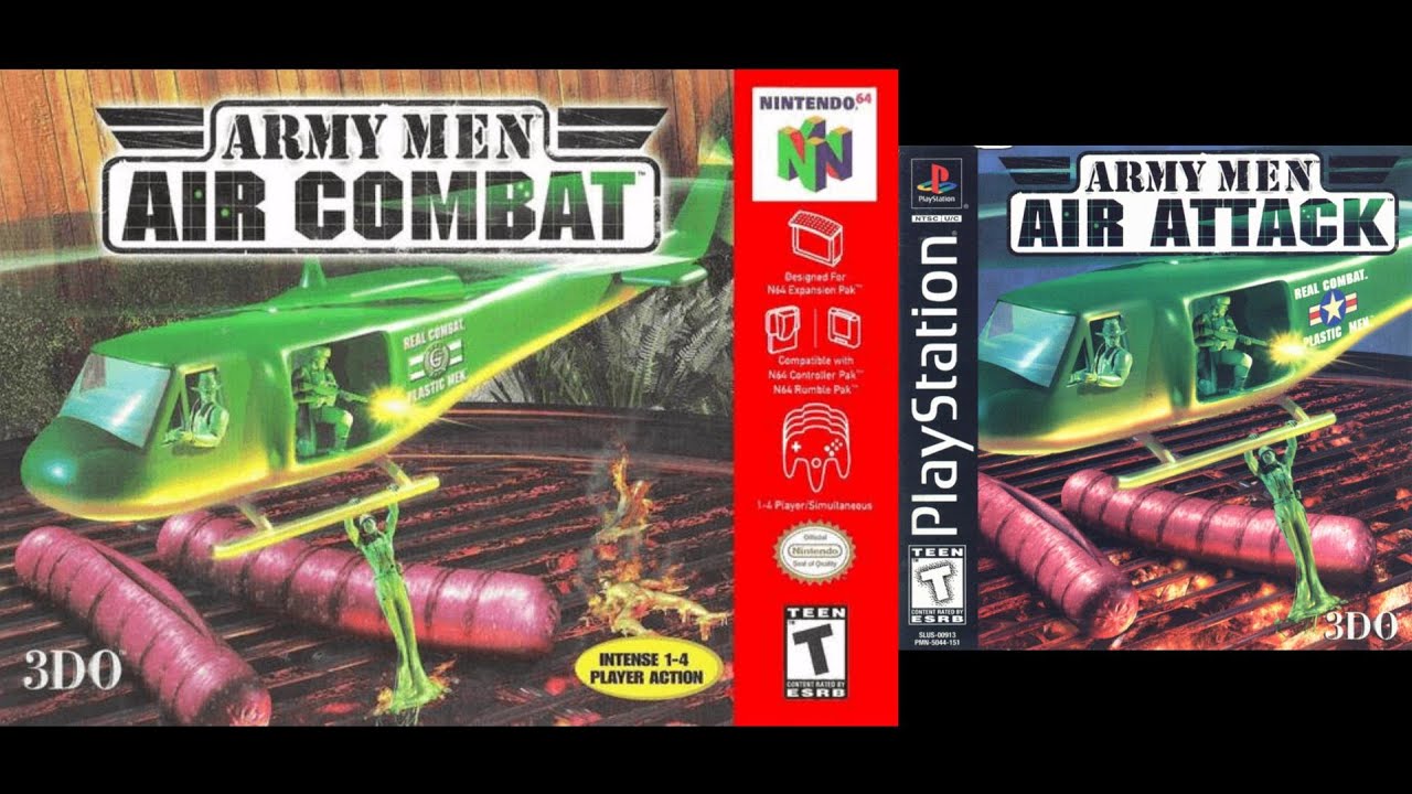 Army Men: Air Combat/Air Attack for PlayStation, Nintendo 64, and PC Review
