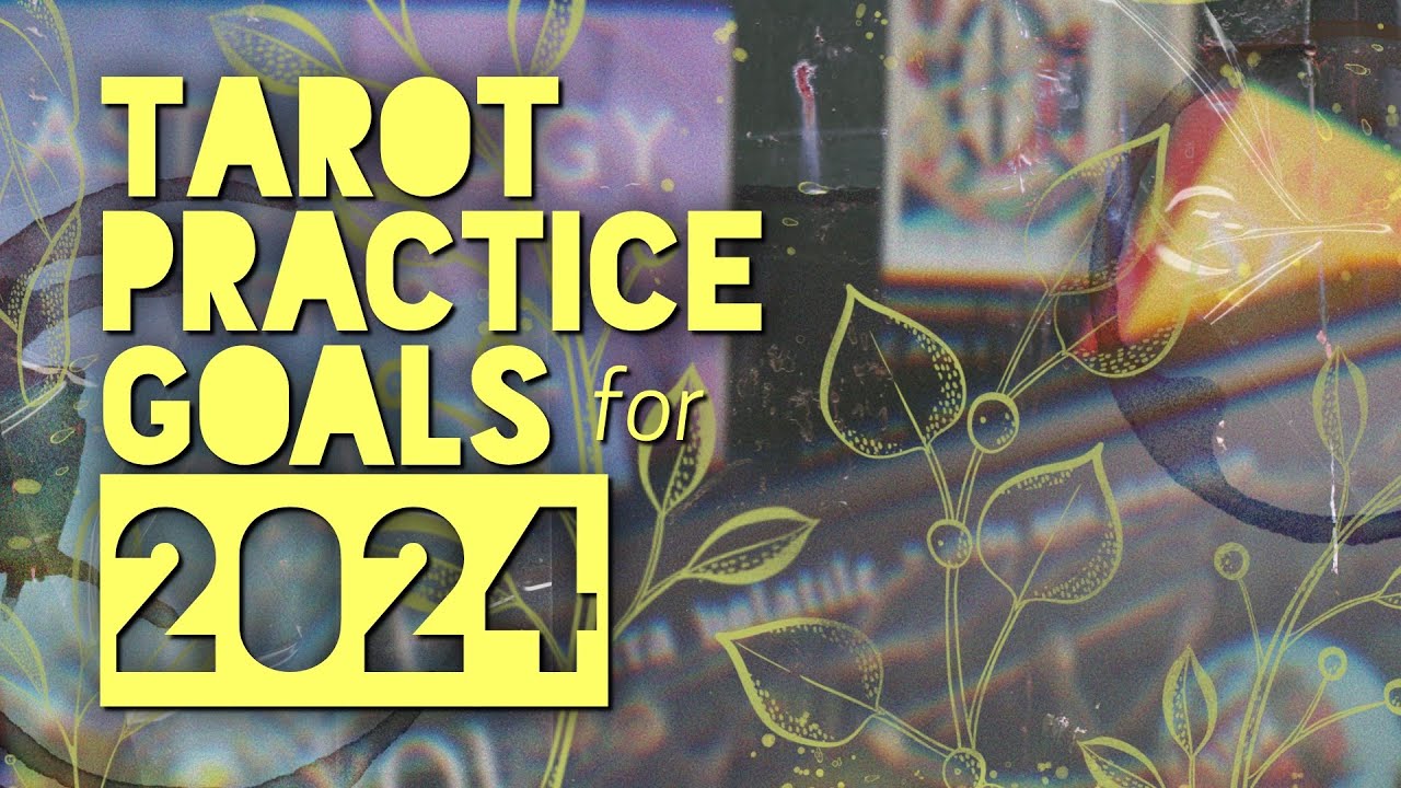 Setting intentions for my tarot practice in 2024 ✨ Depth year, and creating my own deck(s)!