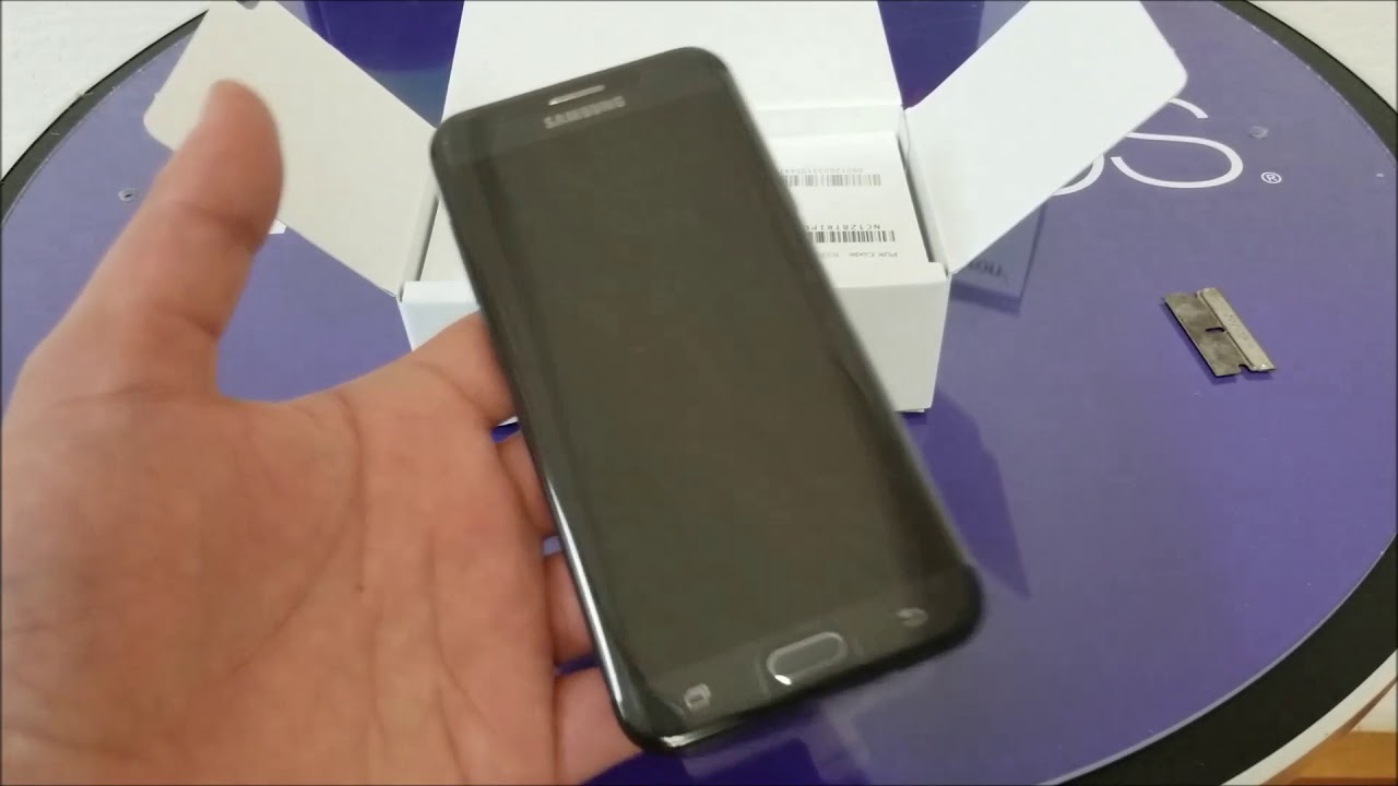 Samsung Galaxy J7 Prime Unboxing  New Black Color With 32GB  Internal memory For Metropcs
