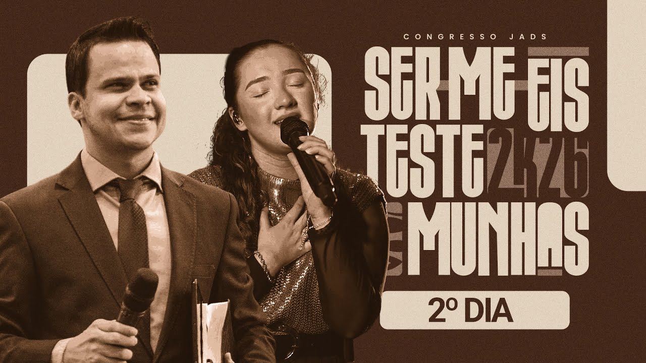 CONGRESSO JADS 2026 | SÁBADO NOITE | 10/01/2026