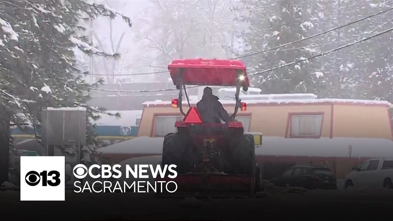 Snow in Sierra foothills bring communities together