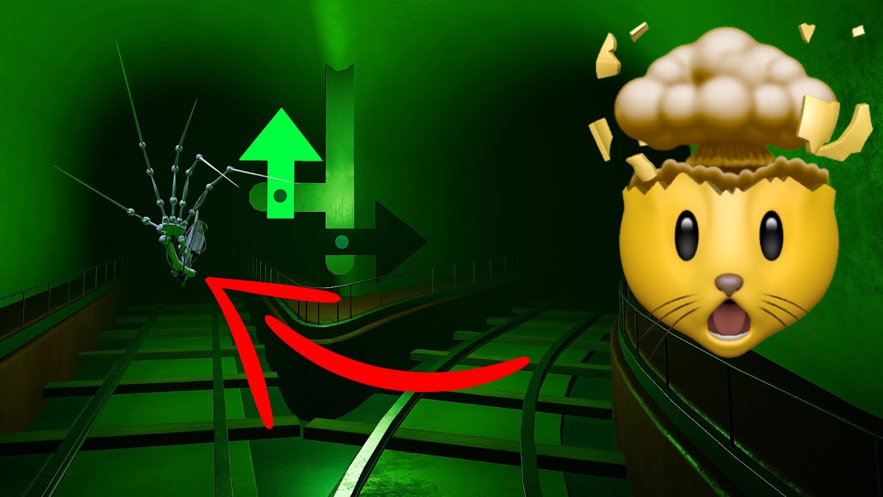 WHAT IF You Take THE LEFT RAIL In Poppy Playtime Chapter 2?! [Hacking]