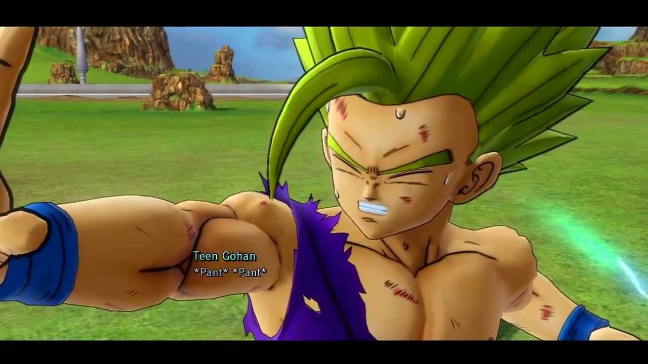 Dragon Ball Z Ultimate Tenkaichi - SSJ2 Gohan Vs Perfect Cell (Round 2)