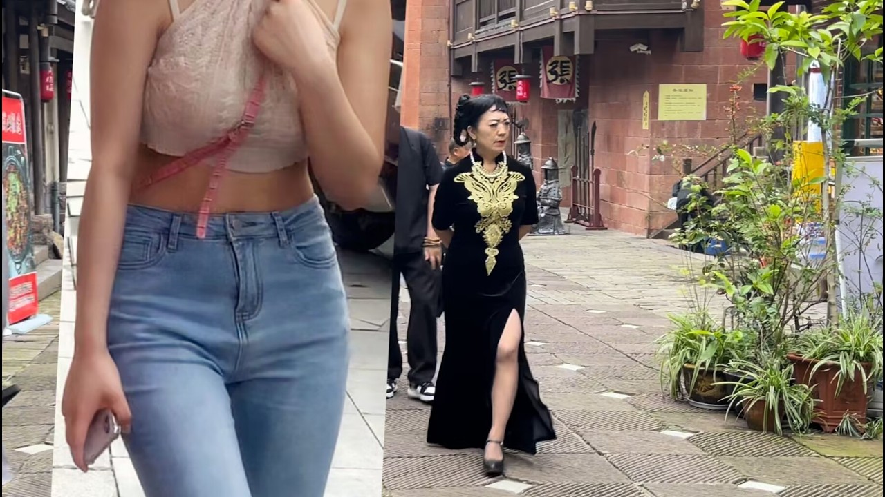 重慶街拍合集（二）Chongqing Street Photography Collection (Part 2). 重慶黃桷埡老街；解放碑街-戴家巷步道；觀音橋步行街；萬州烏龍池街-太白路-白岩路。