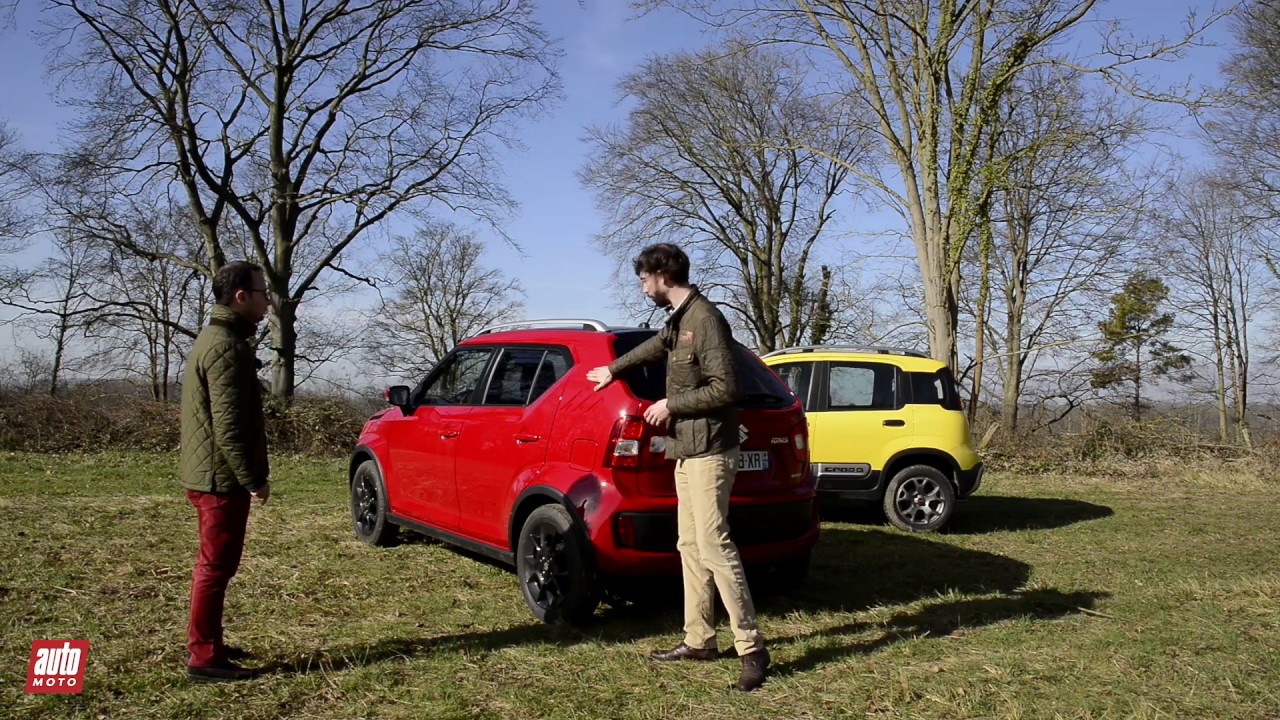 2017 Fiat Panda 4x4 Cross vs Suzuki Ignis AllGrip [COMPARATIF] : ivres de la jungle