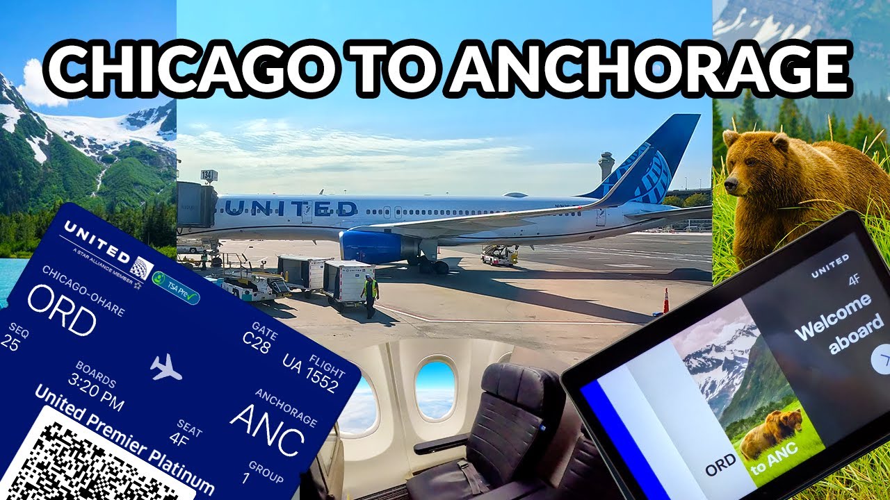 Полный обзор первого класса United | Boeing 737 Max 8 | Отчёт о поездке | Из Чикаго в Анкоридж