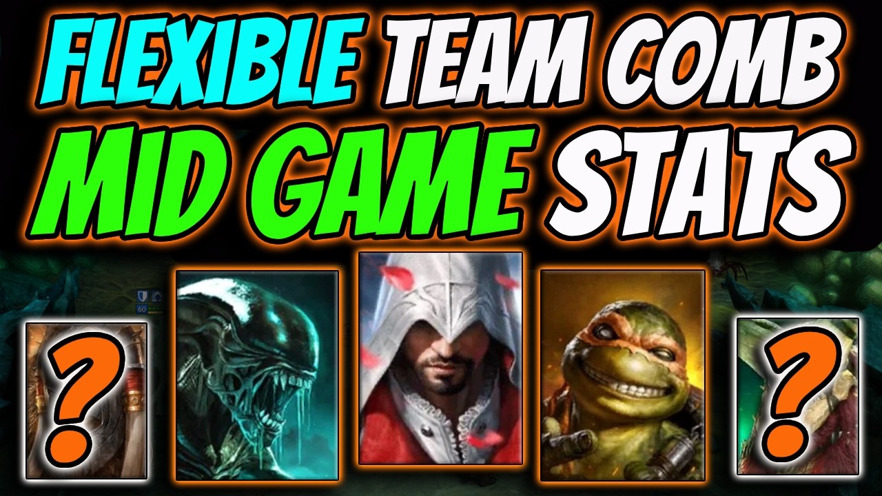 Spider Hard 10 has never been so easy with Mikey, Xeno and Ezio - Raid Shadow Legends