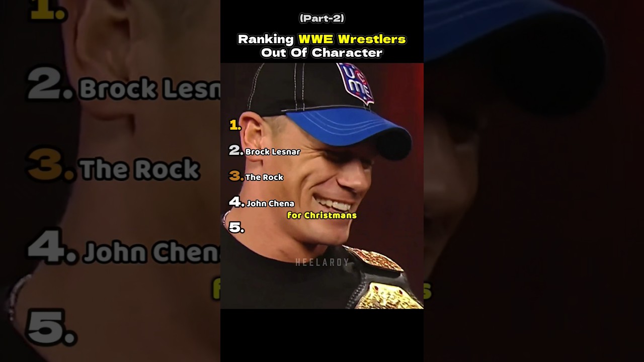 Watch WWE Wrestlers Out Of Character! 👀 Pt.2