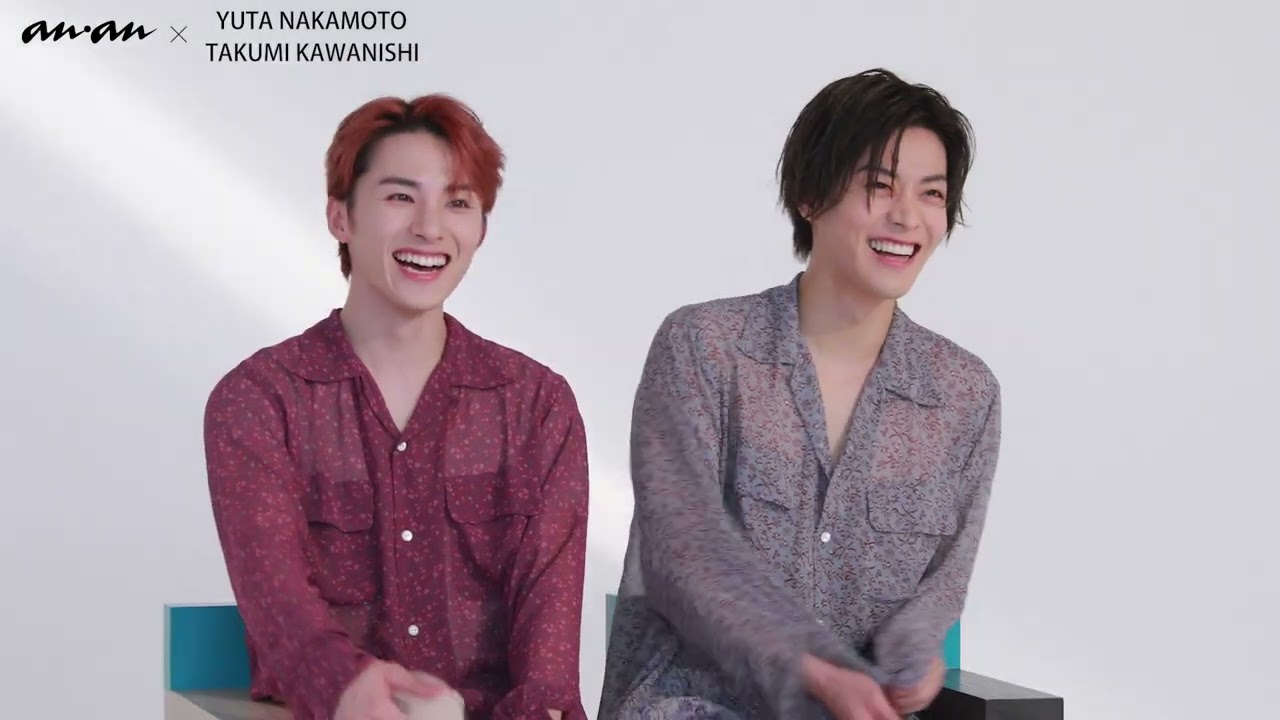 中本悠太さん（NCT 127）と川西拓実さん（JO1）がanan2349号の表紙に登場！ メイキング動画をお届けします