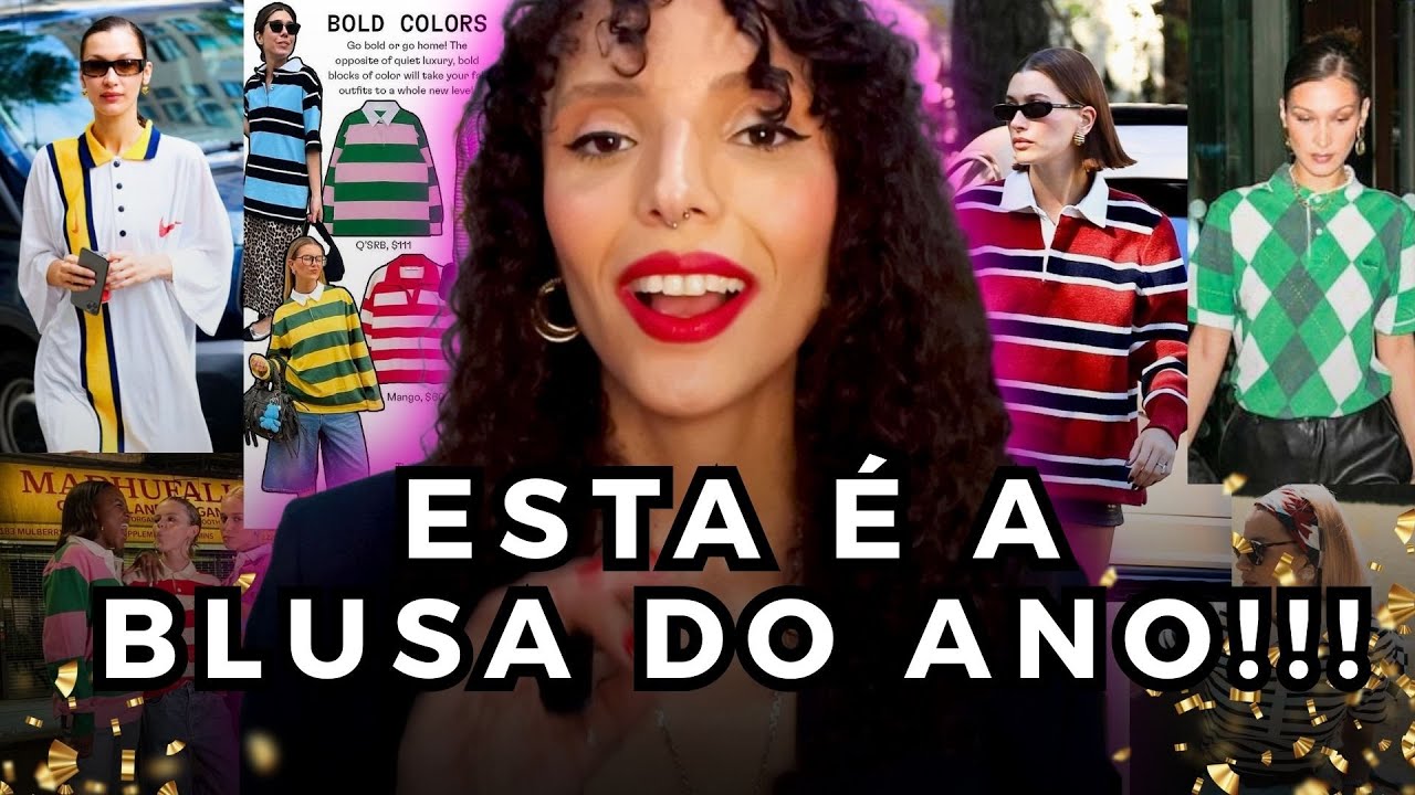 TENDÊNCIA DE BLUSA DO ANO: COMO USAR CAMISA POLO???
