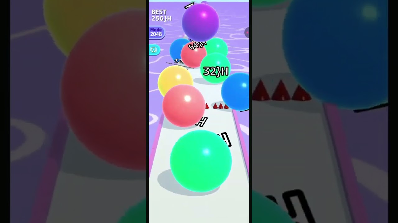 BALLRUN2048 INFINITY MODE 4096BLE [4096□E] NEW BEST P2