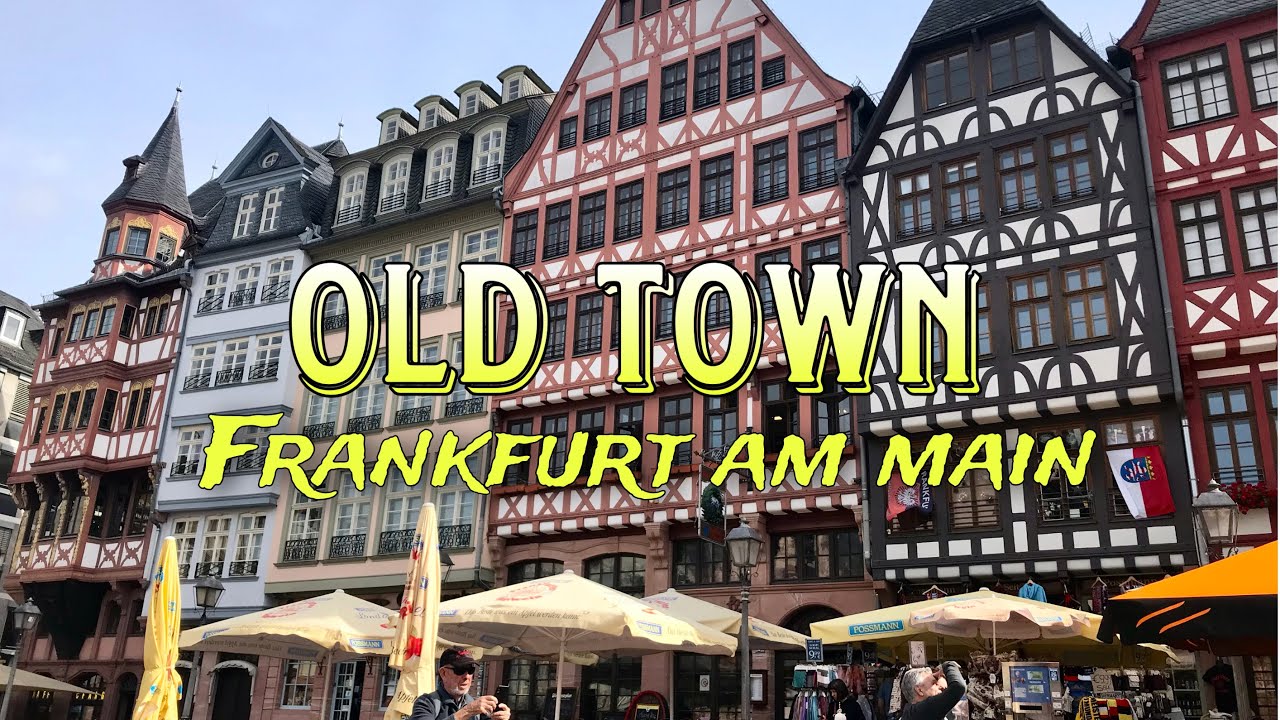 [4K] 🇩🇪 Old Town Frankfurt am Main | Altstadt | Römerberg | Germany