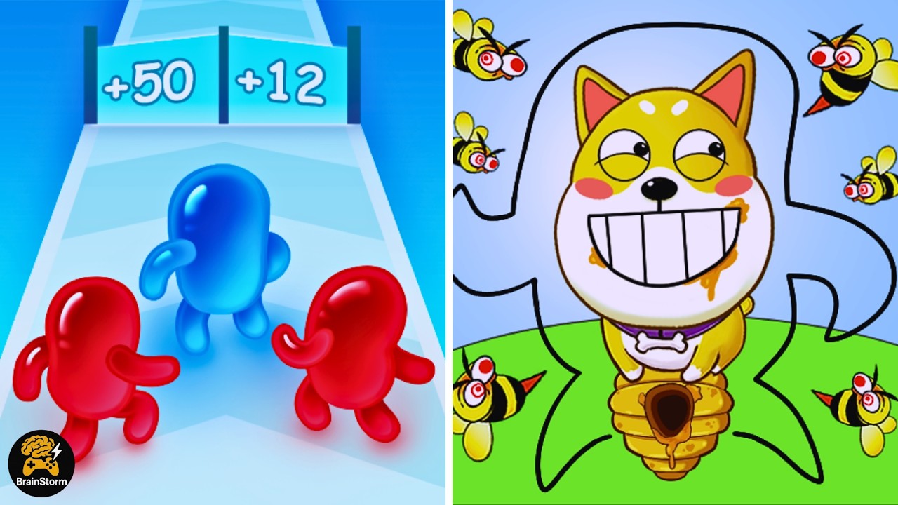 Doge Rescue Draw to Save Vs  Join Blob Clash | Max Gameplay | New Update(Android, iOS)