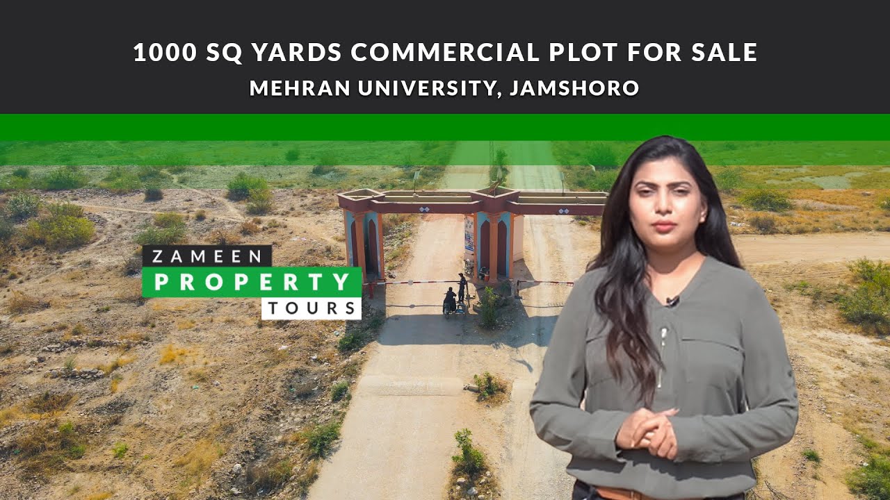 Zameen Property Tours - Commercial Plot For Sale In Mehran University Housing Society Jamshoro HYD