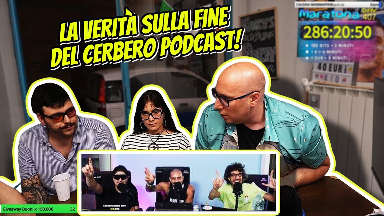 CERBERO PODCAST: LA VERITÀ SULLA CHIUSURA! (feat. WIDE ALF)