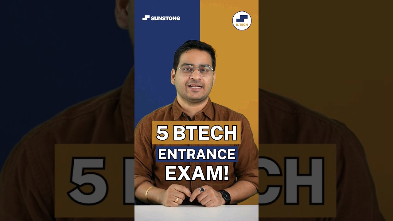 💥5 BTECH ENTRANCE EXAMS 2023 Must Apply! Other than JEE 2023💥 #shorts #youtubeshorts #btechexams