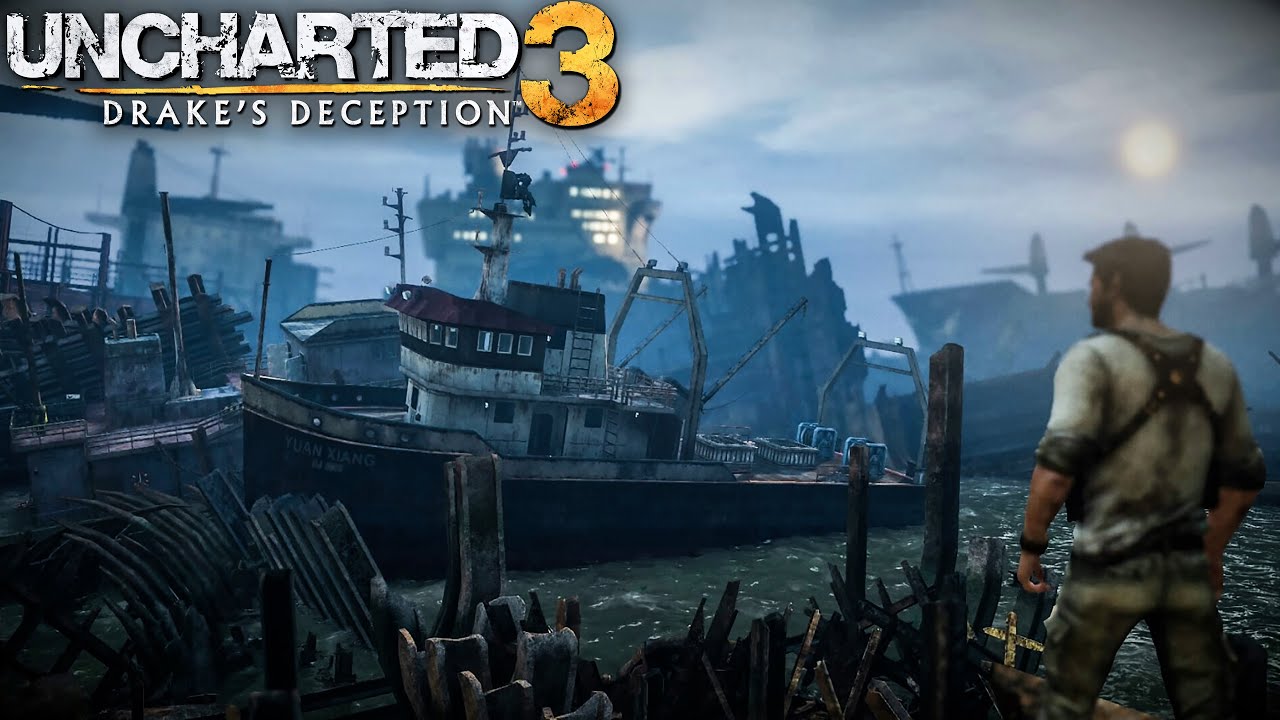 Kidnapped By Pirates (Ship Graveyard) - Uncharted 3 - Part 6 - 4K