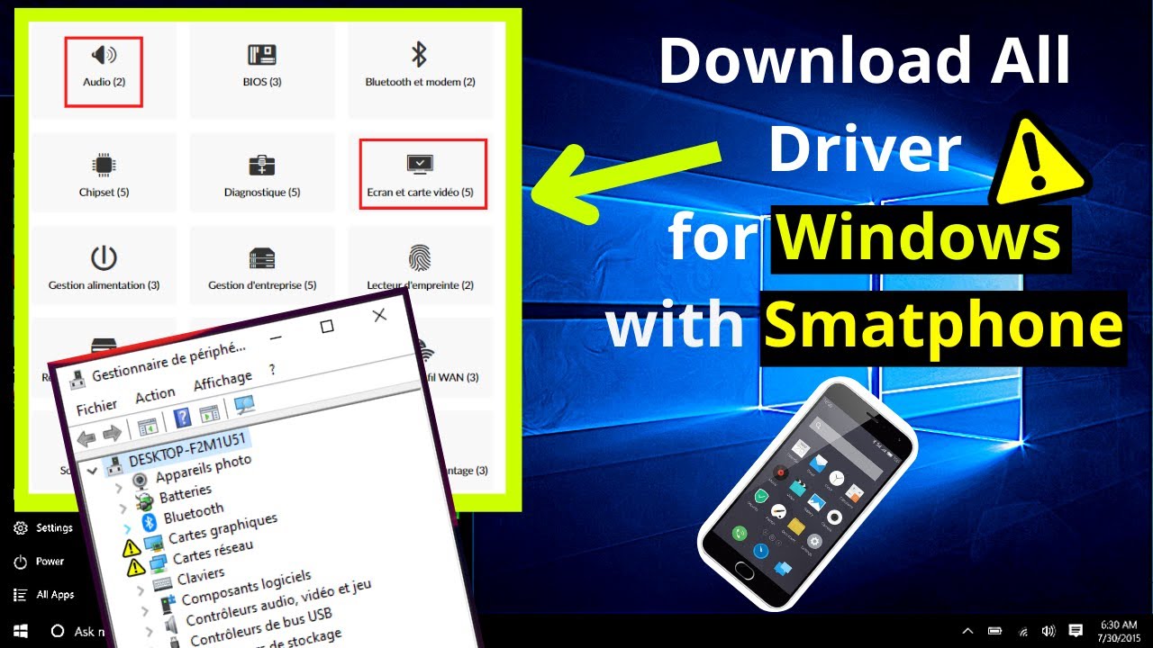 download and Install all Drivers windows 10 !! quickly