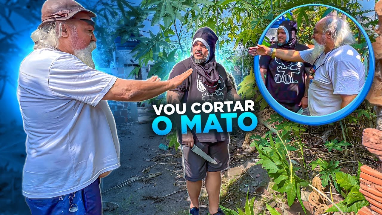 MANETIKIN DISSE AO VOVÔ LUIZ DO SOM QUE IA CORTAR OS MATOS 😱 | LUIZ DO SOM