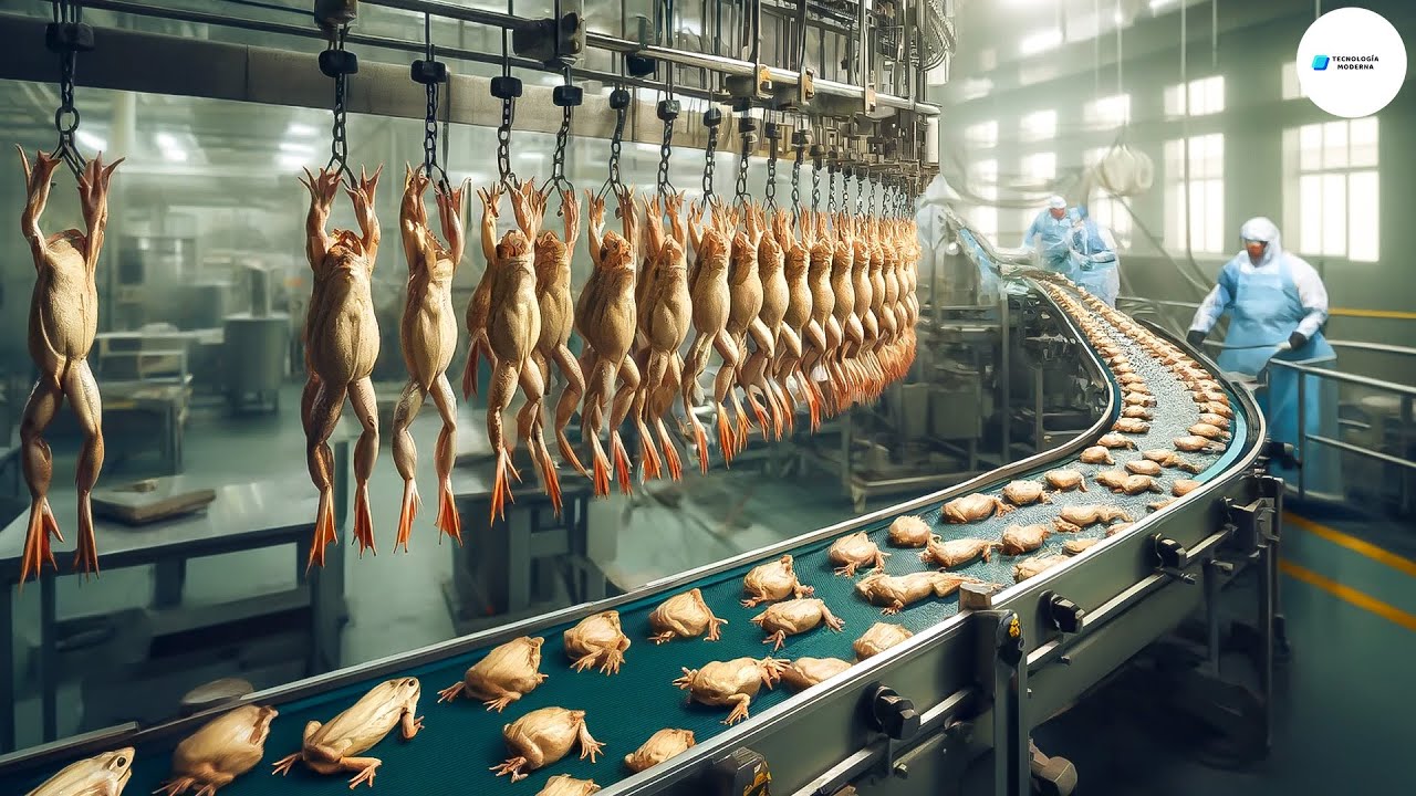 C&oacute;mo Los Agricultores Cr&iacute;an Y Alimentan 10,5 Millones De Ranas En Una F&aacute;brica | Agricultura