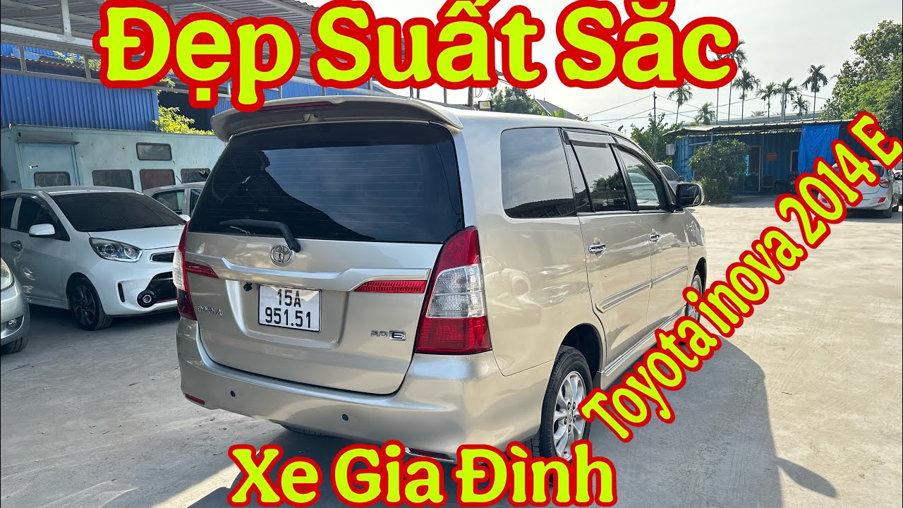 Toyota inova 2014 E …chuẩn xe gia đình…đẹp suất sắc…giá rẻ khó tin…0965892335