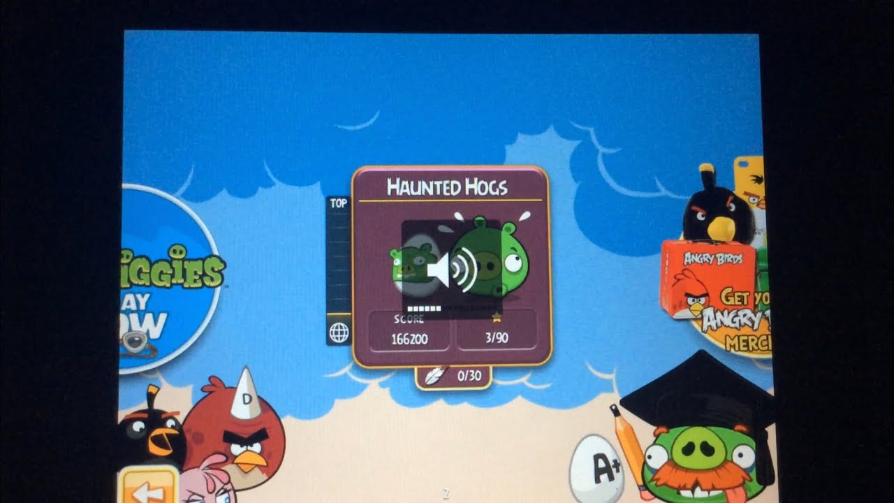 Angry Birds Seasons HD 3.0.0 On iPad 1st Gen iOS 4.3.3 Gameplay