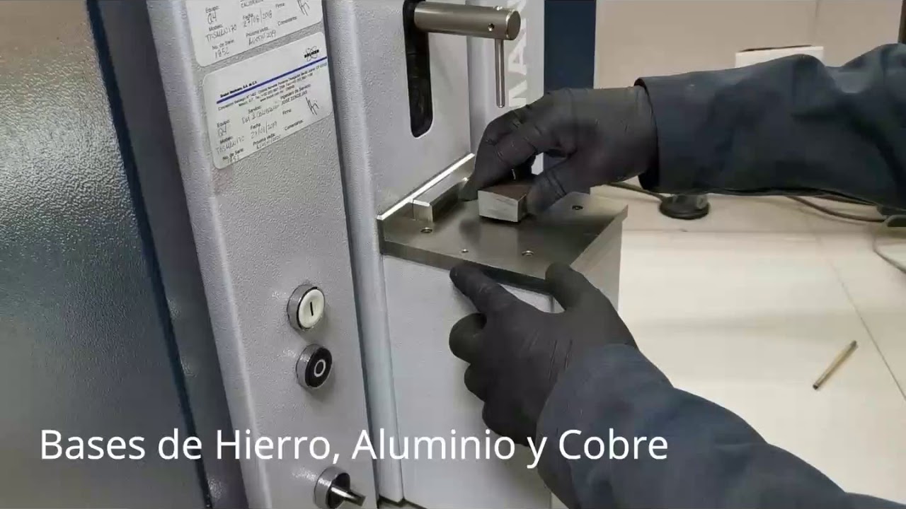 Análisis de muestras metálicas con espectrometría de emisión óptica mediante excitación Arco/Chispa