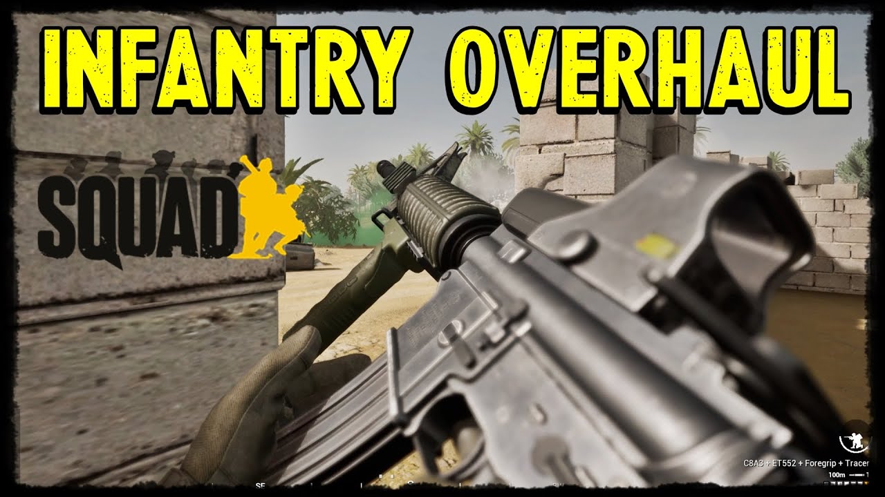 Das NEUE Infanterie Gameplay! - SQUAD Infantry Combat Overhall Playtest