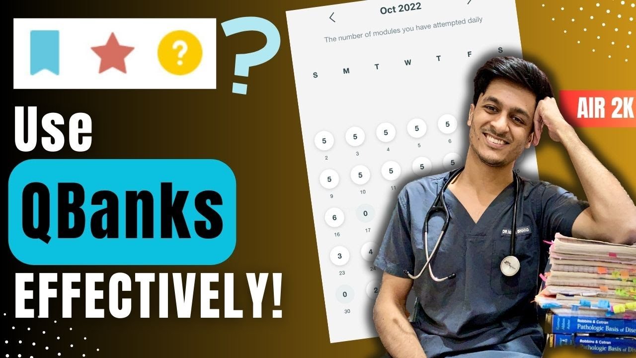 The QBank Bookmarking ALGORITHM | Tips With Demonstration | Dr. Nikhil Bharad