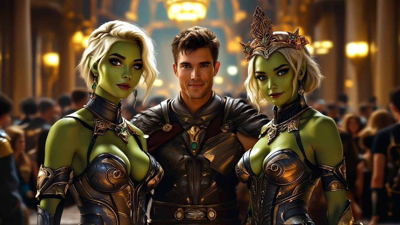 The Alien Princess Was Taunting the Human Warrior — Her Mother Yelled, “Kneel Immediately!” | Sci-Fi