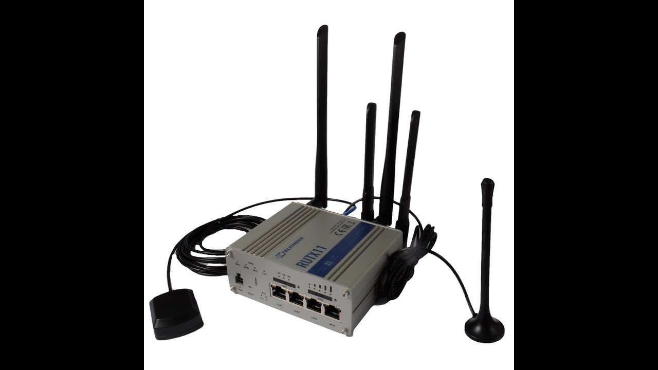 INTERNET DANS SON FOURGON - TELTONIKA RUT X11