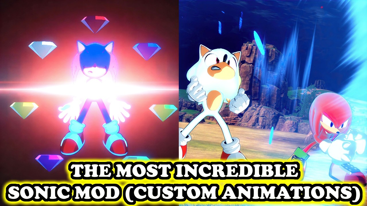 THE MOST INCREDIBLE SONIC MOD EVER (Base-Super Sonic-Hyper Sonic) | Dragon Ball Sparking! Zero Mods