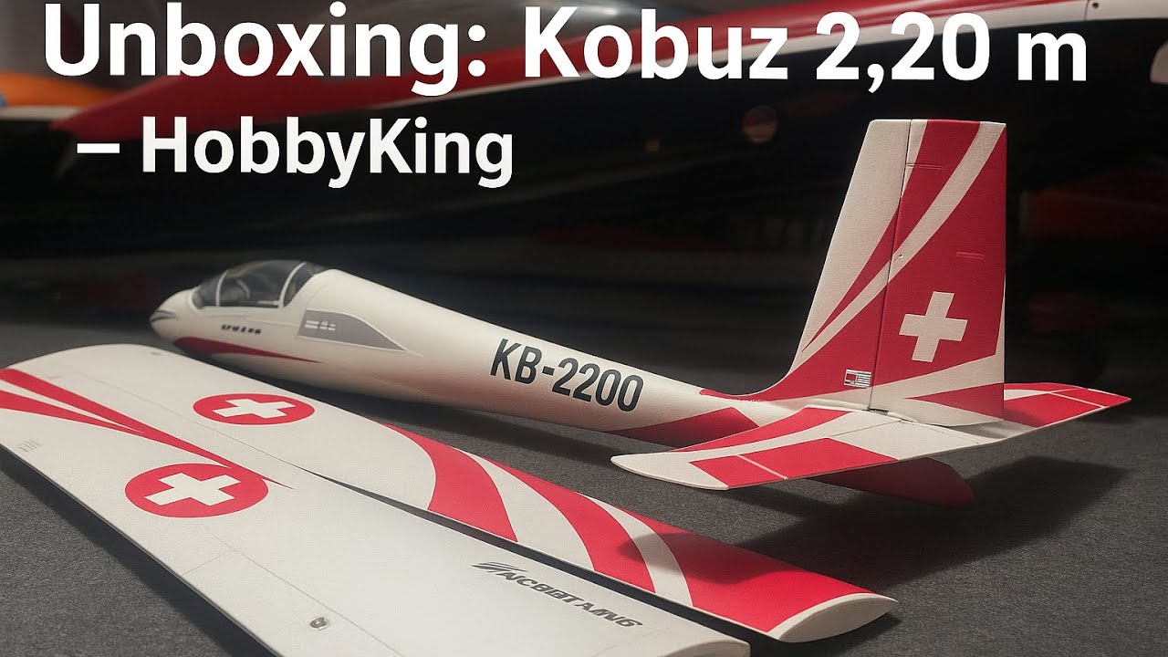 Hobbyking Avios Kobuz 2.2m Brand New / Unboxing / Turnigy / Powerbox / By Tim Kossmann / 