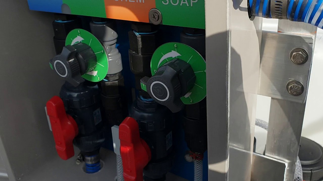 New combo Soft Wash, hot water High Pressure Trailer build.