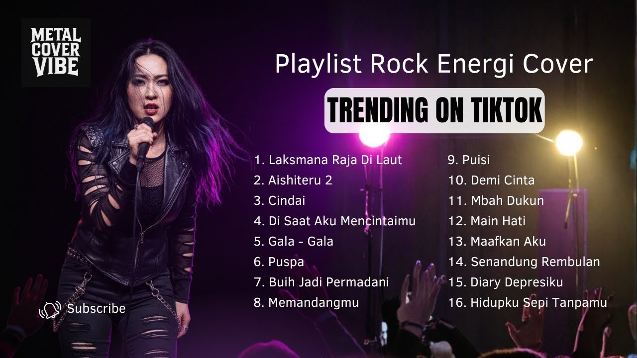 PLAYLIST COVER ROCK VERSION TRENDING TIKTOK | by Metal Cover Vibe