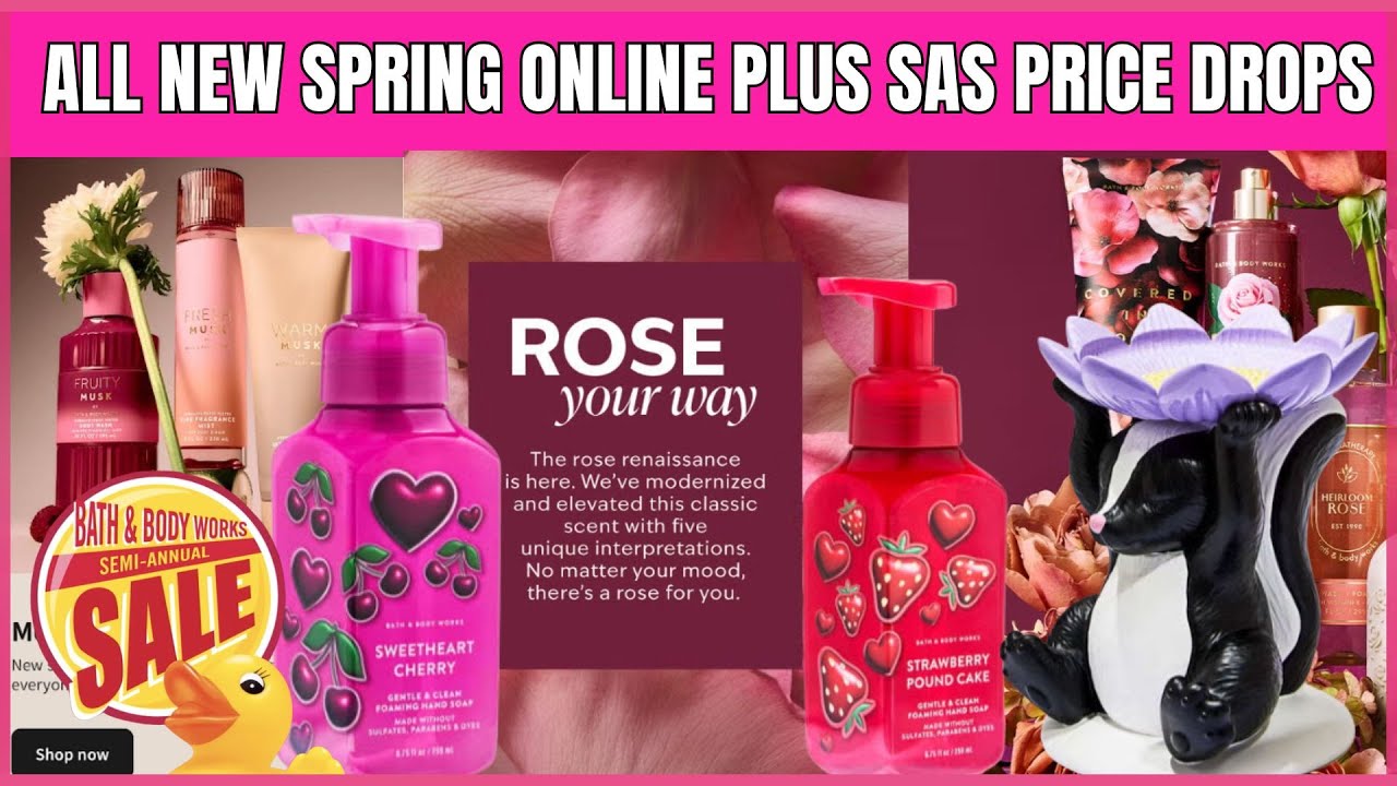 Новая весенняя коллекция и товары ко Дню святого Валентина от Bath & Body Works доступны онлайн #...