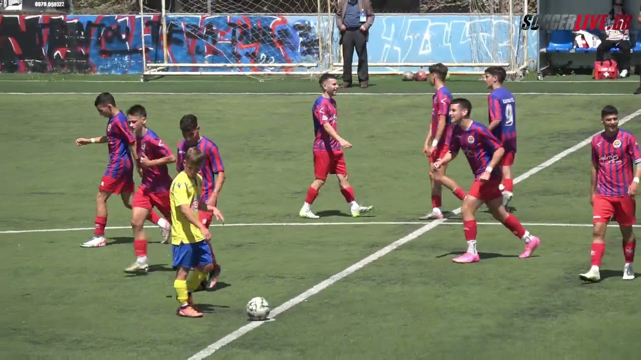 Ηλιούπολη - Τηλυκράτης Λευκάδας 5-1 (πρωτάθλημα Νέων Super League 2)
