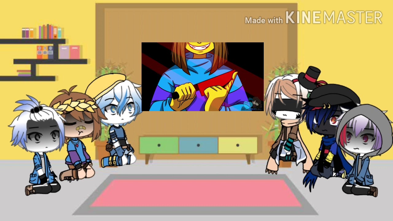 Reaccion a meme de Frisk