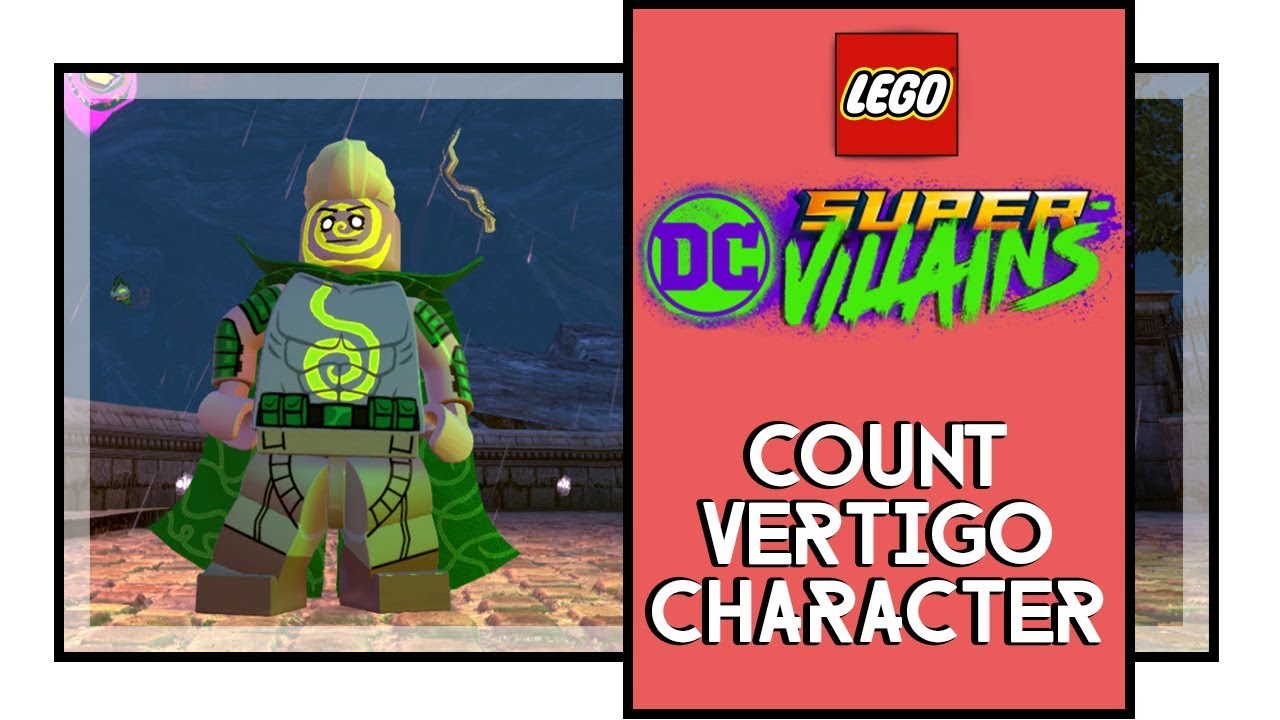 LEGO DC Super Villains Planti - Social Mission (Count Vertigo Character Unlock)